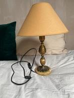 Vintage lamp marmer goud roze antiek, Verzenden, Zo goed als nieuw, Minder dan 50 cm