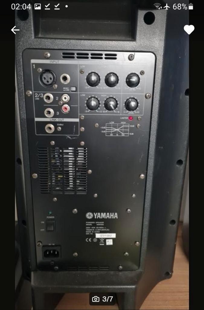Yamaha MSR250 2 stuks €350 / v.a.
€450 met mengpanel MG82cx, Audio, Tv en Foto, Luidsprekers, Gebruikt, Overige typen, 120 watt of meer