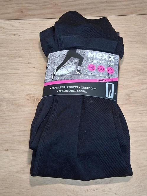 zwarte seamless sport legging MEXX XL, Kleding | Dames, Leggings, Maillots en Panty's, Nieuw, Legging, Maat 48/52 (XL), Zwart