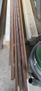 9  hardhouten ventilerende onderglaslatten, Ophalen, Nieuw, Gevelraam of Ruit, 160 cm of meer