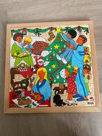 Vintage Houten Puzzel, 2 tot 4 jaar, Gebruikt, Van hout, Meer dan 50 stukjes