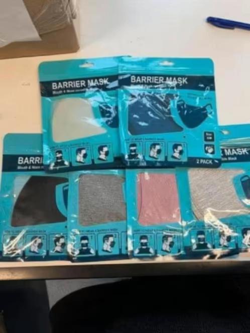 NIEUW! Wasbare mondkapjes verschillend dessins 139 st BIEDEN, Diversen, Verpleegmiddelen, Nieuw, Ophalen of Verzenden