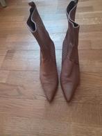 Hispanitas nieuwe trendy leren laarsjes, 38, Kleding | Dames, Schoenen, Ophalen of Verzenden, Nieuw, Beige