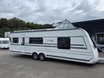 LMC Exquisit 695 VIP 2019 | Airco | Voortent | Queensbed, Caravans en Kamperen, Bedrijf, Treinzit, 6 tot 7 meter, Overige typen