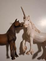 Schleich Eenhoorn & Arabier Paard - Zeldzaam & Goed!, Ophalen of Verzenden, Zo goed als nieuw