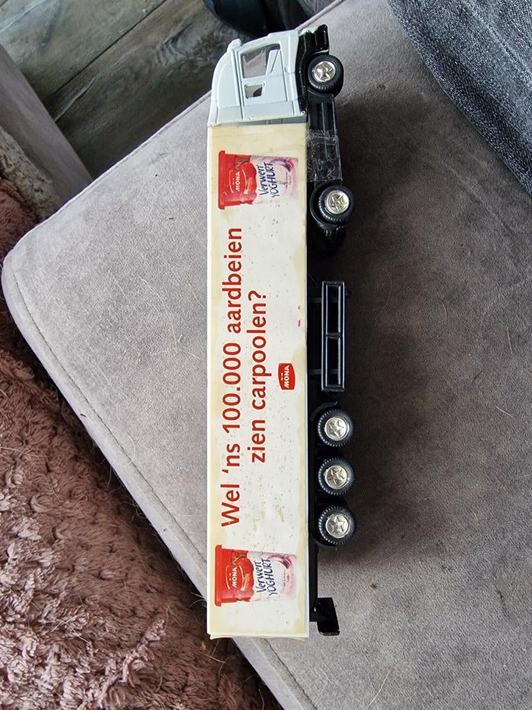 Modelvrachtwagen 1:87, Ophalen of Verzenden, Gebruikt, Bus of Vrachtwagen, Herpa