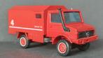 Mercedes Benz Unimog Ambulance 1:50 Solido Pol, Ophalen of Verzenden, Zo goed als nieuw, Bus of Vrachtwagen