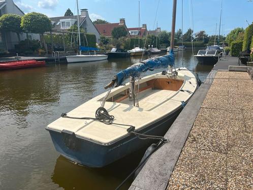 Valk zeilboot met trailer, Watersport en Boten, Open zeilboten, Gebruikt, Valk, 3 tot 6 meter, Polyester, Geen motor, Ophalen