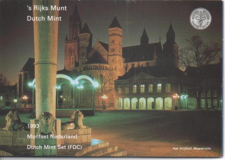 Provincie F.D.C jaarset 1993 Limburg, Postzegels en Munten, Munten | Nederland, Setje, Overige waardes, Koningin Beatrix, Ophalen of Verzenden