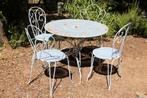 Brocante - Romantische Provençaalse tuinset!, Tuin en Terras, Ophalen, Gebruikt, Tuinset, Eettafel
