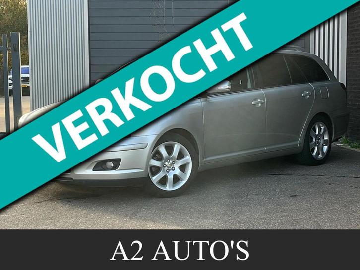 Toyota Avensis Wagon 2.0 VVTi Executive Leer|Ecc|Nap, Auto's, Toyota, Bedrijf, Te koop, Avensis, ABS, Airbags, Airconditioning
