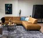 Hoekbank Statement Be Pure Home Honinggeel Velvet, Huis en Inrichting, Banken | Bankstellen, Ophalen, 250 tot 300 cm, Gebruikt