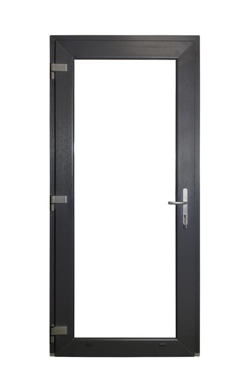 Kunststof Deur Volglas B80/120-h190/240cm Keuze, Doe-het-zelf en Verbouw, Deuren en Horren, Nieuw, Buitendeur, Kunststof, Ophalen of Verzenden