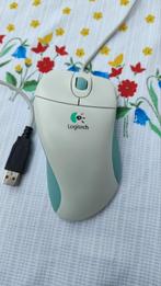Logitech USB ball mouse M-BA47, Computers en Software, Muizen, Rechtshandig, Muis, Gebruikt, Ergonomisch