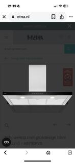 ZGAN ETNA Schouwkap met glasdesign front (90 cm) - AB790RVS, Witgoed en Apparatuur, Afzuigkappen, Wandschouwkap, Recirculatie