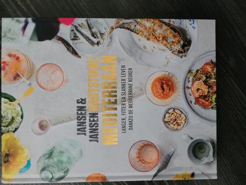 Janine Jansen - Hartstikke mediterraan, Boeken, Kookboeken, Zo goed als nieuw, Gezond koken, Ophalen of Verzenden