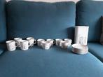 Porseleinen drinkservies met toebehoren, Ophalen of Verzenden, Zo goed als nieuw, Overige stijlen, Kop(pen) en/of Schotel(s)