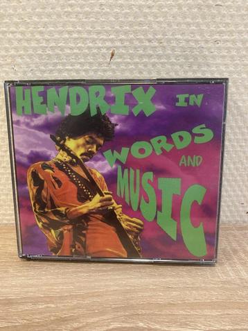 Jimi Hendrix - Hendrix in words and music 2CD beschikbaar voor biedingen