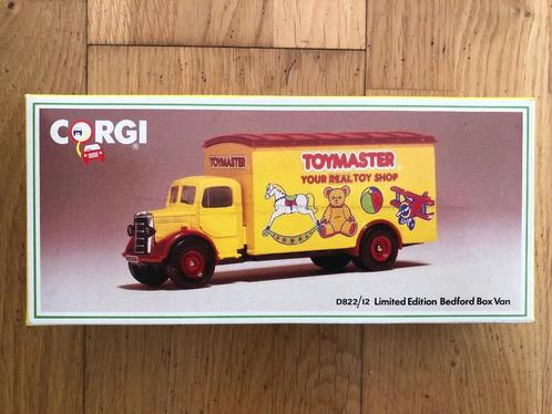 Corgi: Bedford Box Van Toymaster, Hobby en Vrije tijd, Modelauto's | 1:43, Zo goed als nieuw, Bus of Vrachtwagen, Corgi, Ophalen of Verzenden