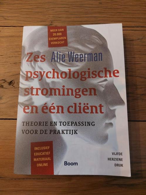 Alie Weerman - Zes psychologische stromingen en een client, Boeken, Psychologie, Zo goed als nieuw, Ontwikkelingspsychologie, Ophalen of Verzenden