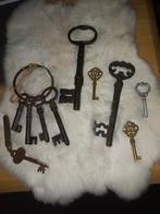 Brocante gietijzeren Skeletsleutels/Skeleton Keys, Ophalen of Verzenden