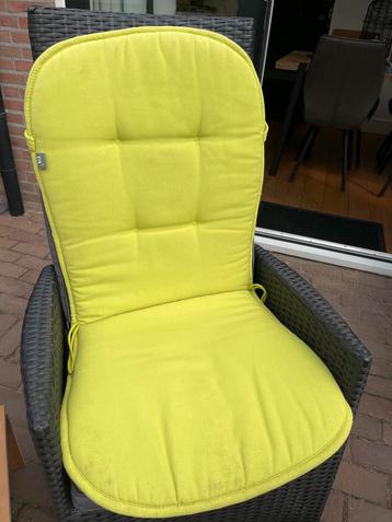 Tuinstoelkussens x 4 groen beschikbaar voor biedingen