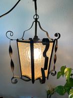 Leuke retro hallamp ganglamp landelijke lamp landleven, Ophalen of Verzenden, Zo goed als nieuw, Minder dan 50 cm