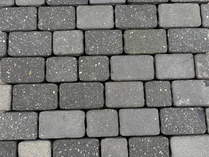 Betonklinkers, BKK, erfverharding, antraciet, 350m², Tuin en Terras, Tegels en Klinkers, Gebruikt, Klinkers, Beton, 10 m² of meer