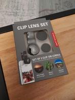 Kikkerland Clip Lens Set - 3 lenzen, Audio, Tv en Foto, Fotografie | Lenzen en Objectieven, Ophalen of Verzenden, Nieuw, Overige typen