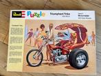 Vintage Revell puzzel triumphant trike 280 stukjes, Minder dan 500 stukjes, Gebruikt, Ophalen of Verzenden, Legpuzzel