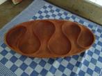 Teakhouten serveerplank, schaal. Deens design Laur Jensen, Ophalen of Verzenden, Hout