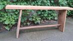 Mooi rustiek bankje, Huis en Inrichting, 100 tot 150 cm, Ophalen of Verzenden, Zo goed als nieuw, 25 tot 50 cm