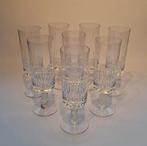 Set vintage kristallen champagneflutes, Antiek en Kunst, Antiek | Glas en Kristal, Ophalen of Verzenden