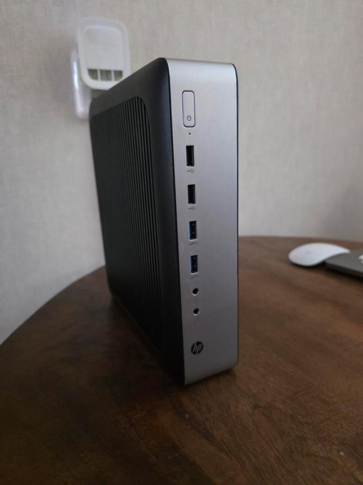 HP Thing Cliënt T730/128GB SSD/8GB/W11/Office/Wifi/Bluetooth, Computers en Software, Desktop Pc's, Gebruikt, 2 tot 3 Ghz, SSD