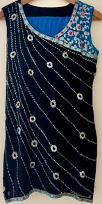 Zwarte Indiase Outfit, Overige typen, Verzenden, Zwart, Maat 42/44 (L)