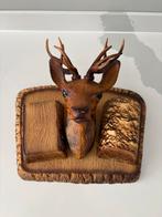 Vintage Plastic Herten Wanddecoratie - Jaren 70, Verzamelen, Verzenden, Zo goed als nieuw, Overige typen