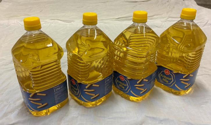 4 x 2 liter perfecte Frituurolie, Diversen, Levensmiddelen, Ophalen of Verzenden
