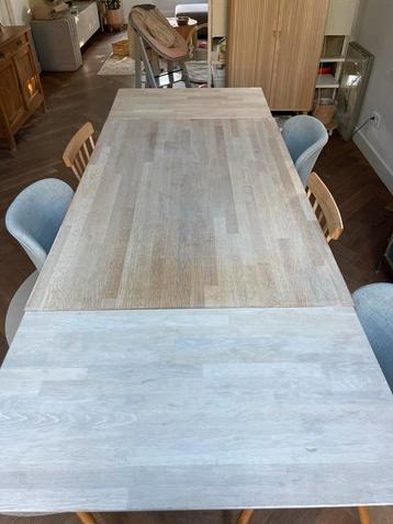 Massief Eiken Eettafel - Verlengbaar beschikbaar voor biedingen
