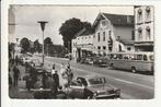VAALS MAASTRICHTERLAAN AUTO'S ESSO BENZINE POMP HOTEL SUISSE, Ophalen of Verzenden, 1960 tot 1980, Gelopen, Limburg