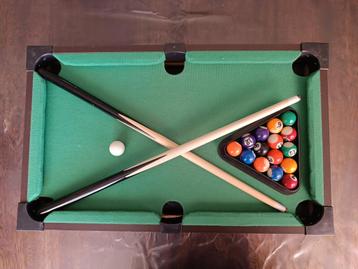 Tafelpoolspel - Compleet met Doos! beschikbaar voor biedingen