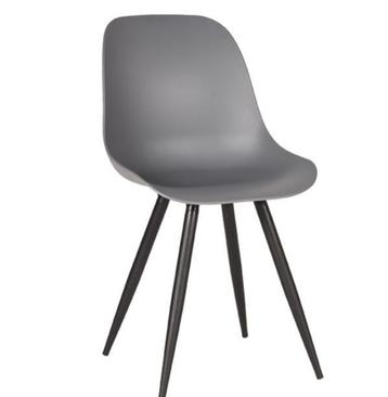 NIEUW in de doos: Tuinstoelen 4st stoel Monza -grijs Label51 beschikbaar voor biedingen