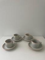 Vintage koffieservies Huizen Holland Driehoek 5 kop&schotels, Antiek en Kunst, Antiek | Servies los, Ophalen of Verzenden