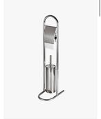 Rvs toiletrolhouder en borstelhouder ( nieuw in verpakking ), Ophalen of Verzenden, Nieuw, Overige kleuren, Overige typen