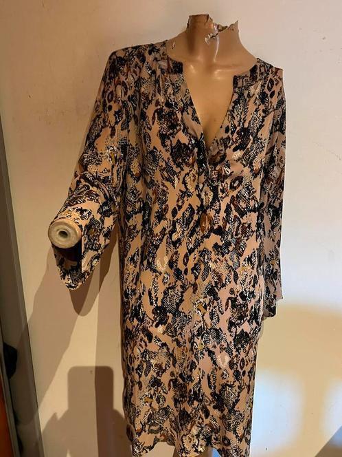 NORAH jurk maat M origineel ZGAN, Kleding | Dames, Jurken, Zo goed als nieuw, Maat 38/40 (M), Bruin, Onder de knie, Ophalen of Verzenden