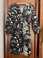Marimekko tuniek (of korte jurk) met zakken en stofriem, Maat 38/40 (M), Marimekko, Zwart, Ophalen of Verzenden