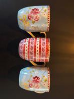 3 Pip Studio Koffiekopjes, Huis en Inrichting, Ophalen of Verzenden, Zo goed als nieuw, Overige stijlen, Kop(pen) en/of Schotel(s)