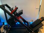 Pivot Fitness LP-900 Leg Press – Hack Squat, Ophalen, Krachtstation, Zo goed als nieuw, Metaal