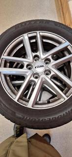 Bridgestone Winterbanden met Velgen - 205/55 R16, Auto-onderdelen, Banden en Velgen, Gebruikt, Banden en Velgen, 17 inch, Personenwagen