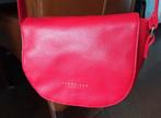 Hele mooie rood lederen The Bridge schoudertas, Ophalen of Verzenden, Zo goed als nieuw, Rood