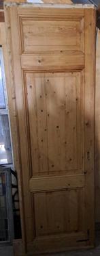 Houten Schuifdeur 800 x 2560 mm, Ophalen, Gebruikt, 80 tot 100 cm, 215 cm of meer